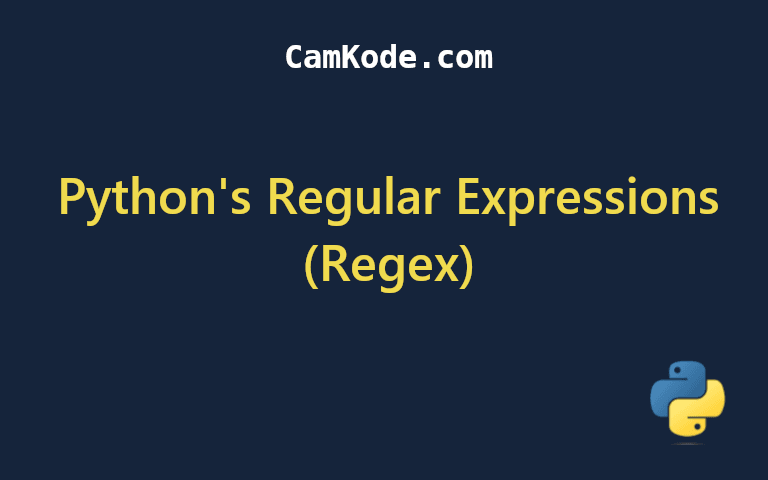 How to Use Python's Regular Expressions (Regex)