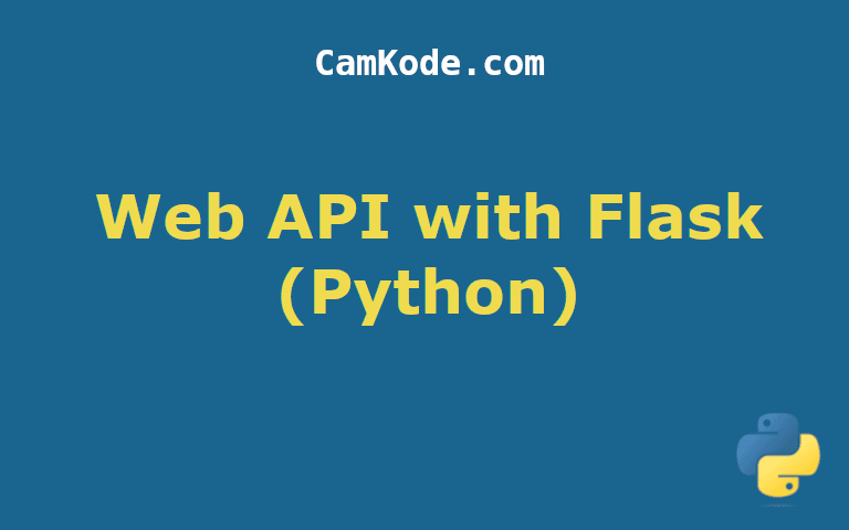 How to Create a Simple Web API with Flask