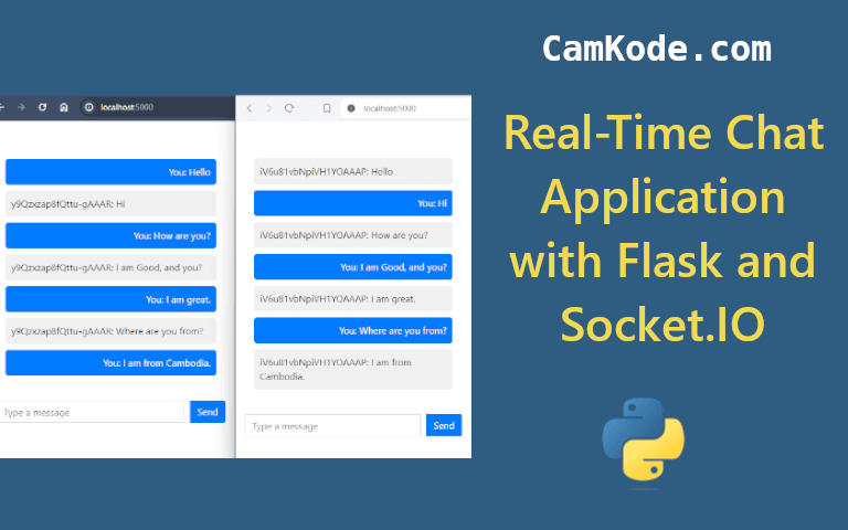 Creating a Real-Time Chat Application with Flask and Socket.IO