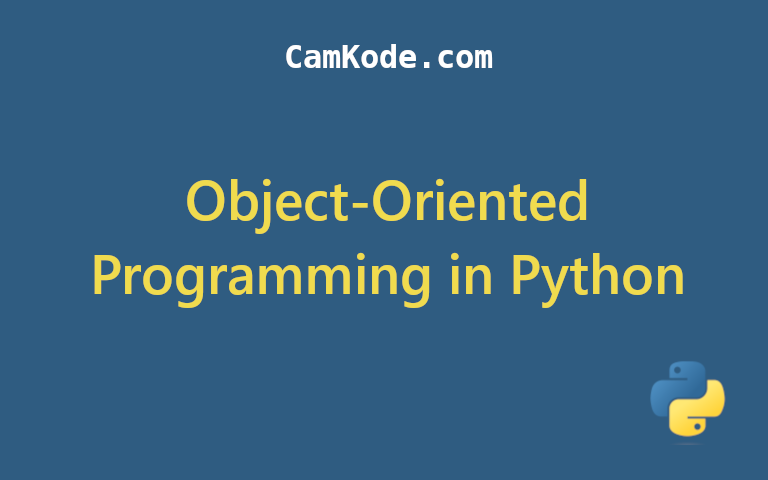 How to Use Object-Oriented Programming in Python