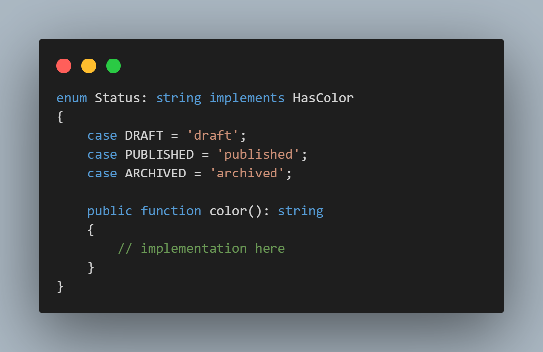 Exploring Enums in PHP 8.1