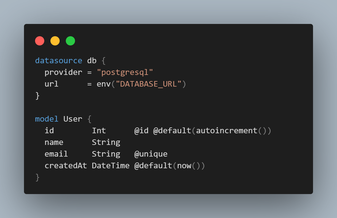 Using Node.js with Prisma ORM for PostgreSQL