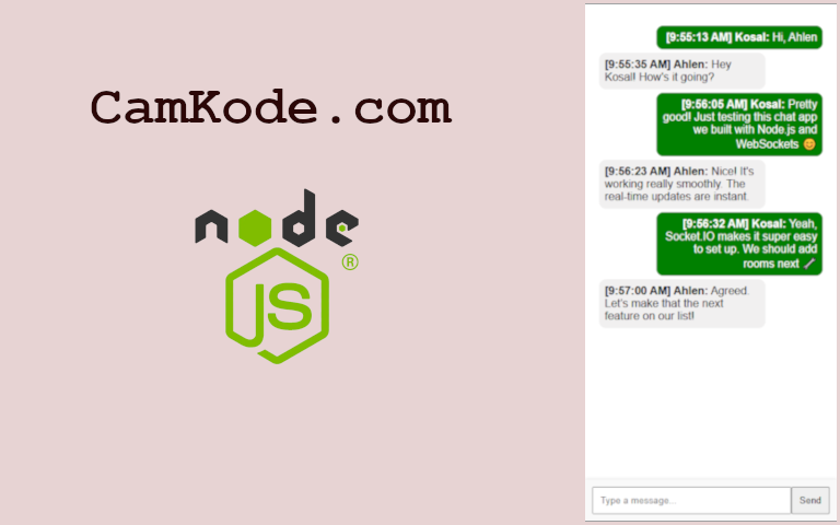 Creating Real-Time Chat Apps with Node.js and WebSockets